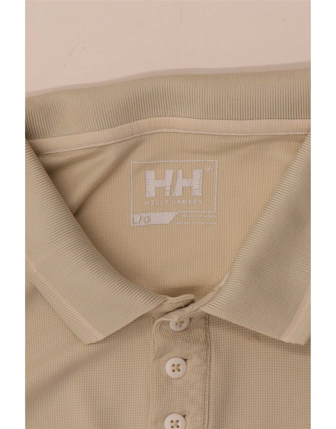Helly Hansen - Polo para hombre, talla grande, color beige