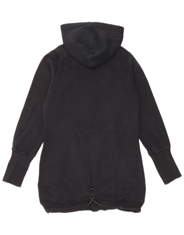 Adidas Mujer Graphic Sudadera con capucha Jumper IT 44 Mediano Negro