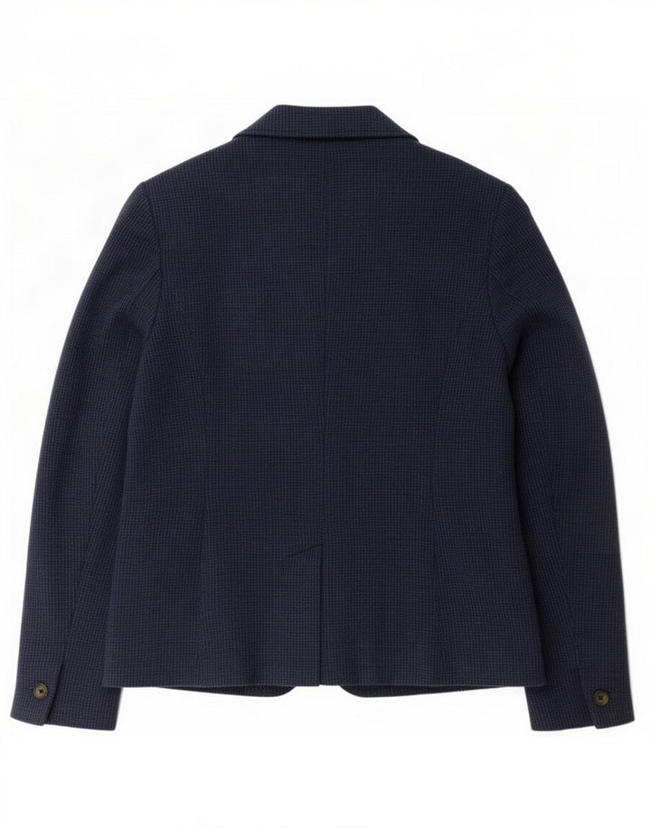 Joules Chaqueta tipo blazer de 2 botones para mujer Reino Unido 44 Grande Azul marino Pata de gallo