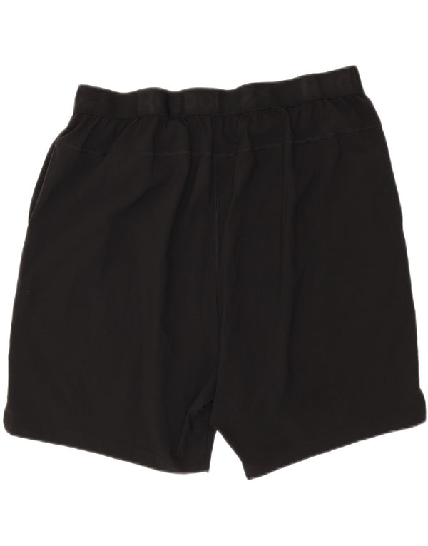 Reebok Pantalones cortos deportivos Speedwick para hombre 2XL Poliéster negro