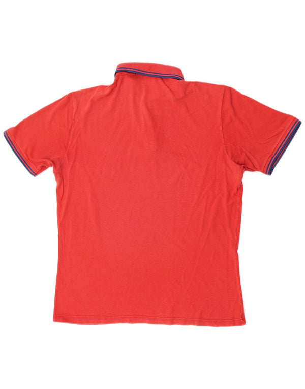 Polo Fred Perry Hombre Algodón Rojo Medio