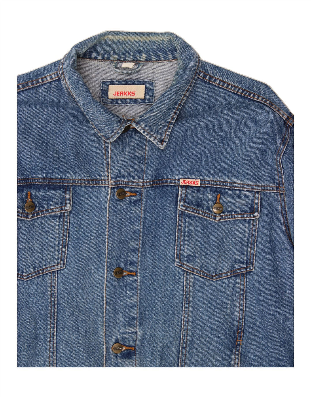 JEAXXS Chaqueta vaquera para hombre UK 46 3XL Azul