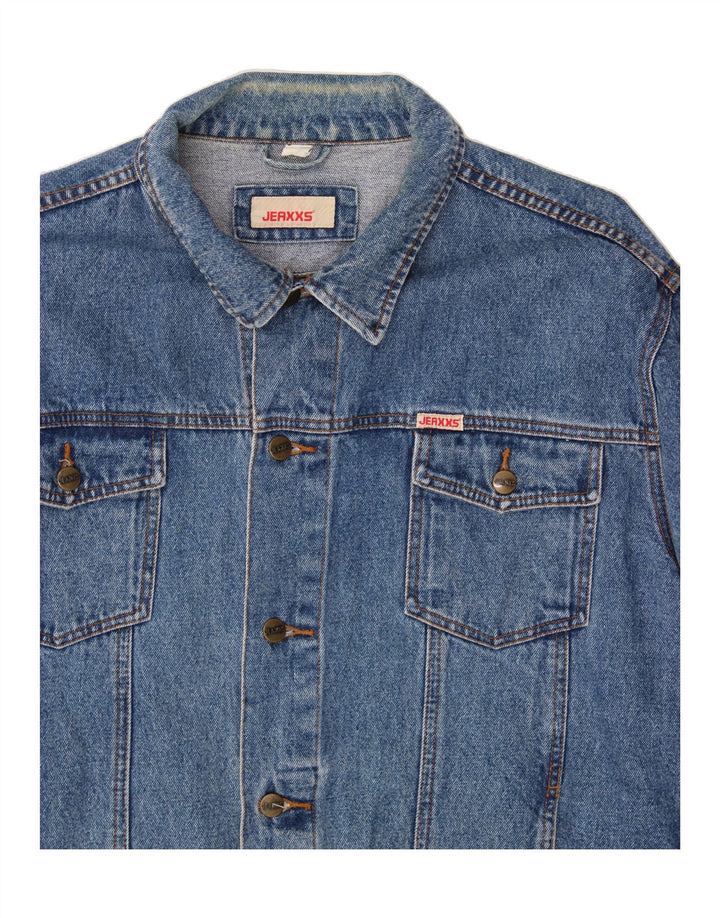 JEAXXS Chaqueta vaquera para hombre UK 46 3XL Azul