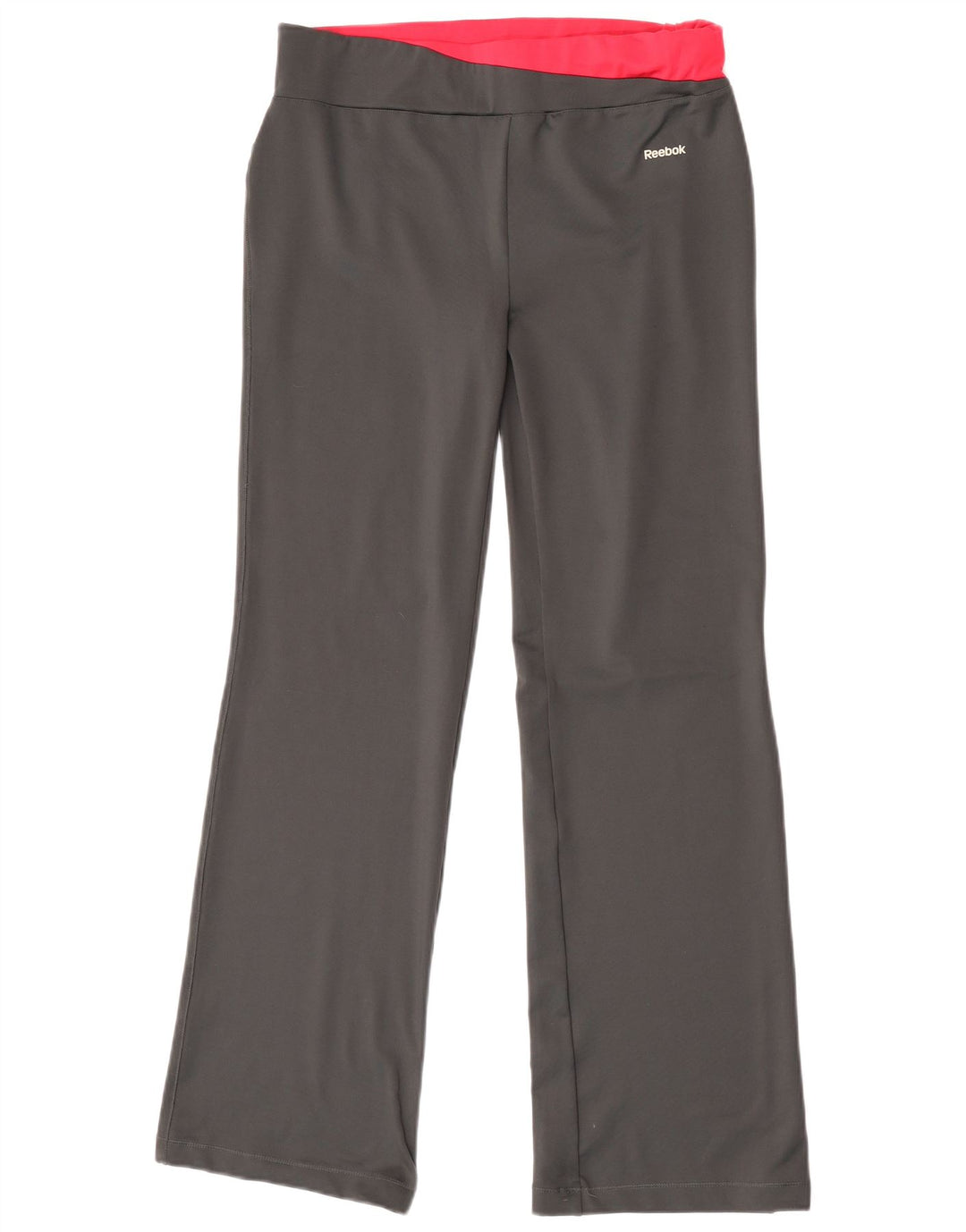 Reebok - Pantalones de chándal para mujer, talla 40, poliéster gris grande