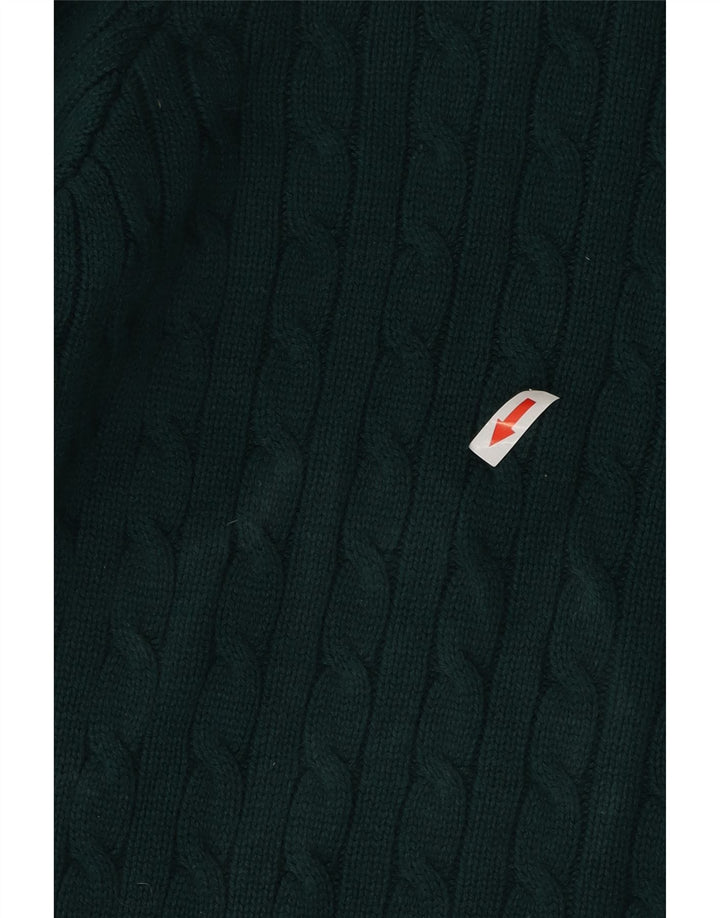 Superdry Jersey Con Cuello En V Para Hombre XL Acrílico Verde