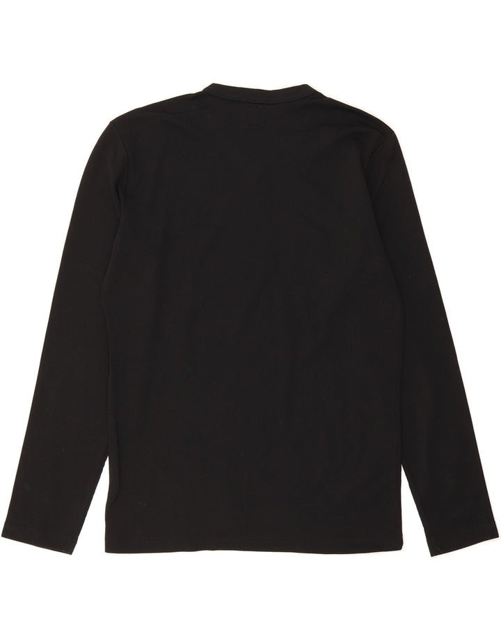 ENERGIE Womens Top Long Sleeve UK 16 Large Black Polyamide Vintage Energie and Second-Hand Energie from Messina Hembry 