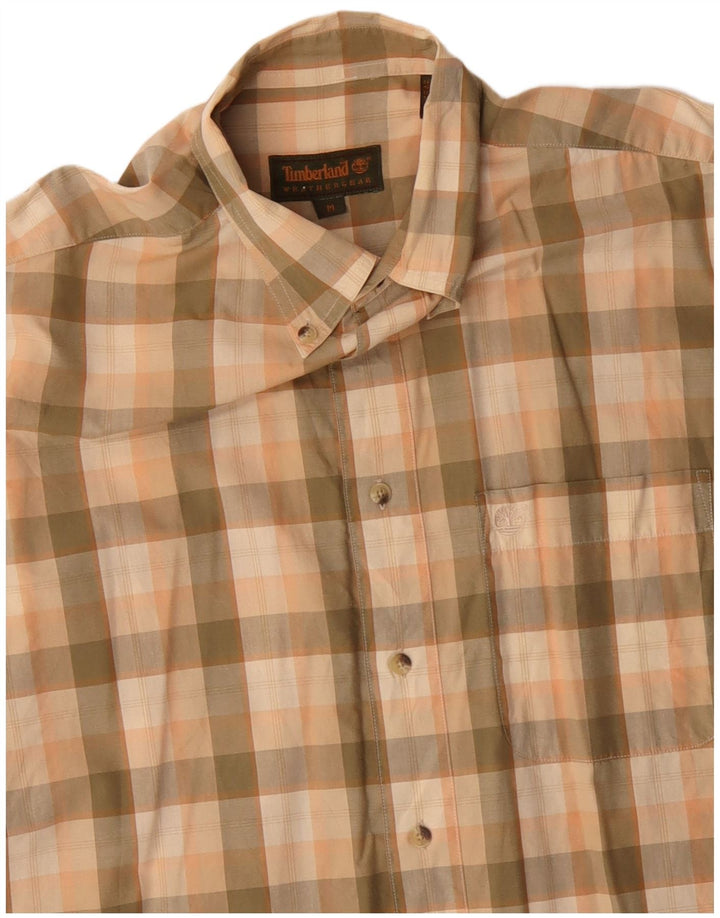 Camisa TIMBERLAND Hombre Medium Khaki Check Cotton