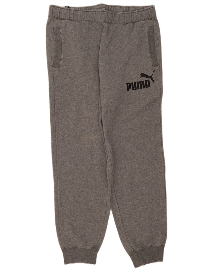 Puma Hombre Graphic Chándal Pantalones Joggers XL Gris
