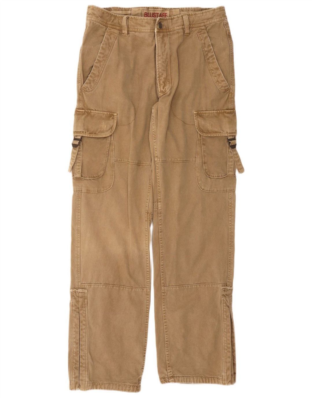 Blustaff Pantalón cargo recto para hombre IT 52 XL W38 L34 Algodón beige