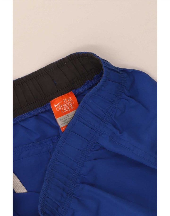 Nike - Pantalones cortos deportivos con gráficos para hombre, color azul pequeño