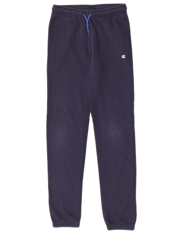 Champion Pantalones de chándal para niño, Joggers, 11-12 años, Grande, Azul Marino, algodón