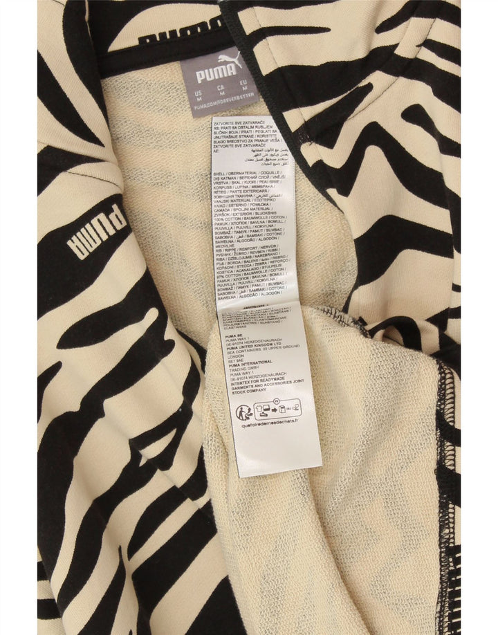 PUMA Sudadera extragrande para mujer UK 14 Medium Off White