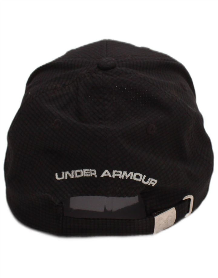 Under Armour Gorra de béisbol gráfica para hombre mediana/grande poliéster negro