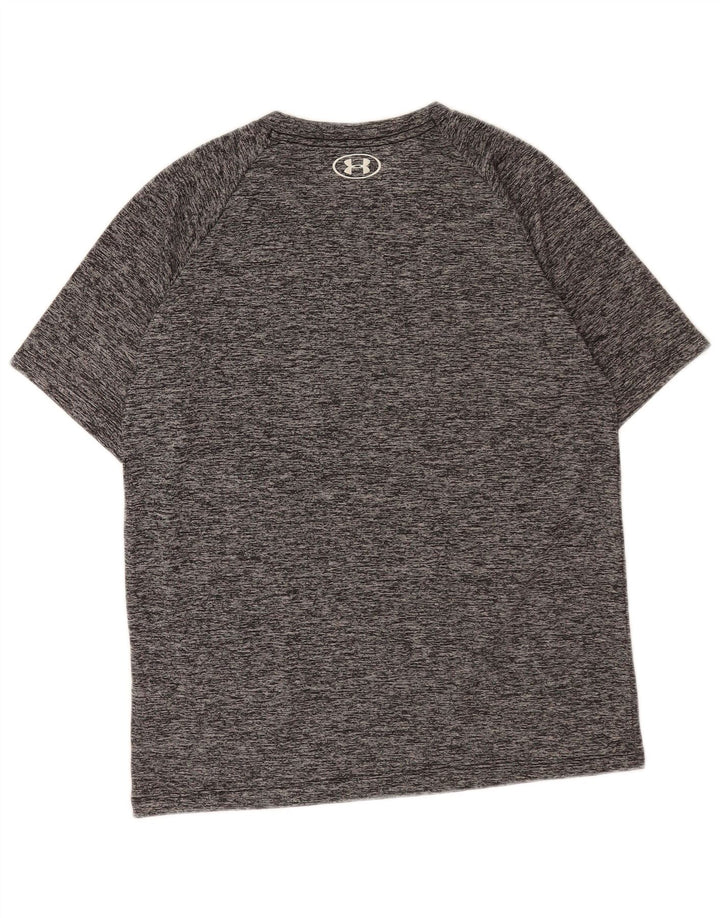 Camiseta Under Armour Hombre Top Small Gris Moteado Poliéster
