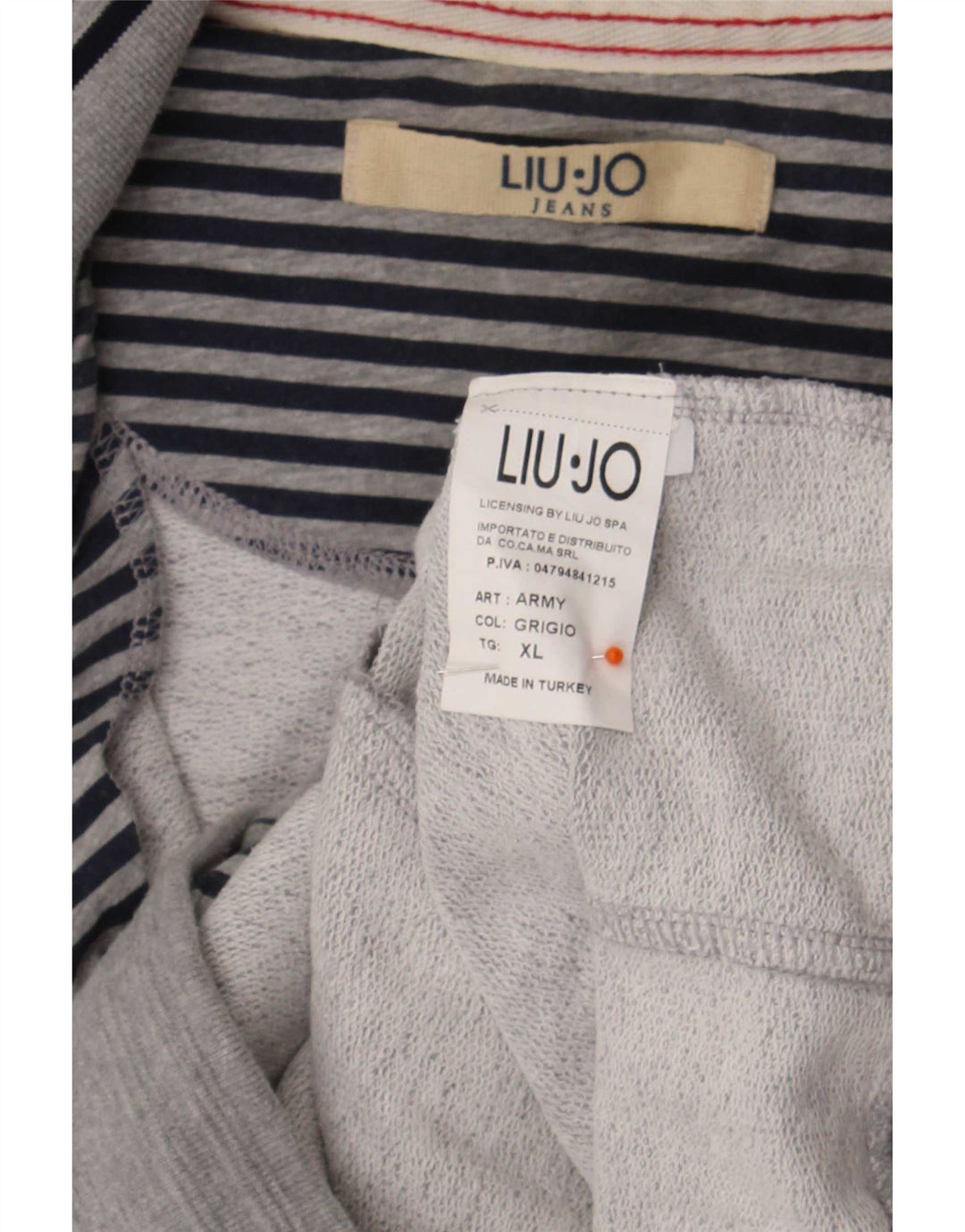 Liu Jo Chaqueta De Chándal Con Gráfico Para Hombre XL Algodón Gris