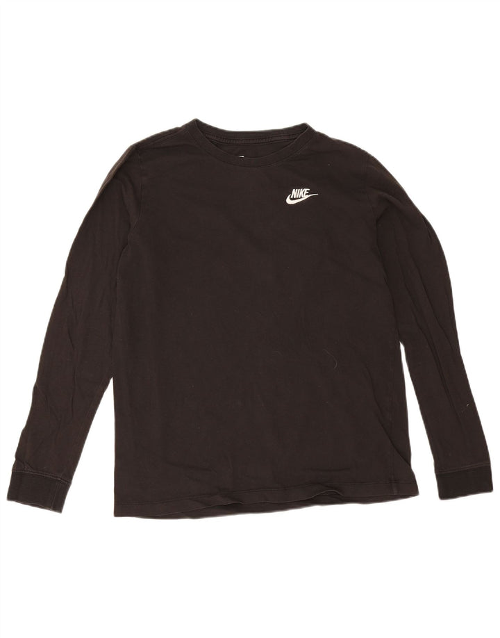 Nike Camiseta Niño Manga Larga 13-14 Años XL Negro Algodón