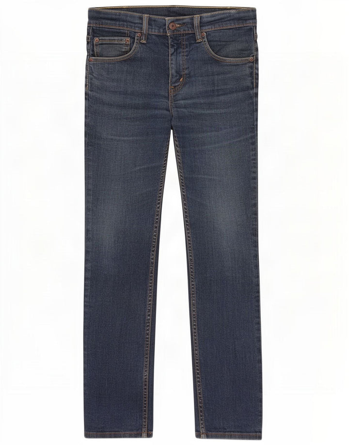 Levi's Hombre 511 Slim Jeans W31 L30 Algodón Azul