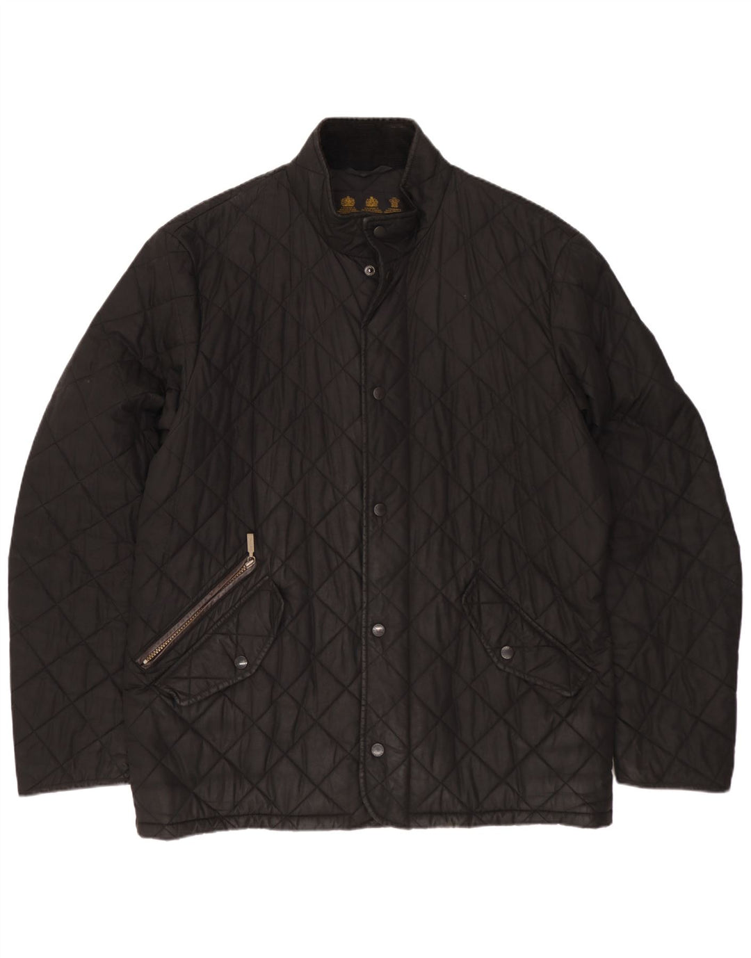 Barbour Chaqueta acolchada para hombre Reino Unido 40 Grande Negro