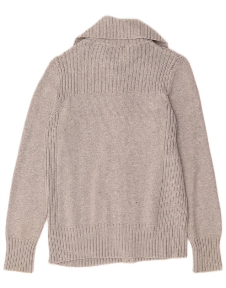 Marks & Spencer - Cárdigan para mujer, talla 40, algodón gris grande