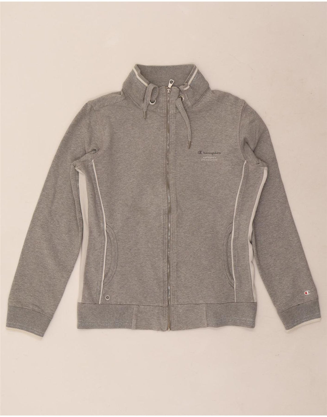 Champion Heritage Classics - Chaqueta de chándal para mujer, talla 40, color gris medio