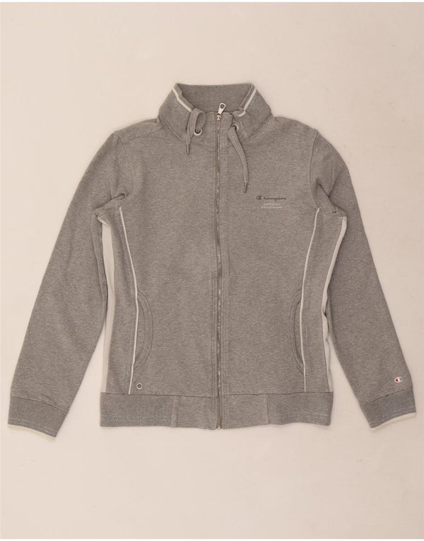 Champion Heritage Classics - Chaqueta de chándal para mujer, talla 40, color gris medio