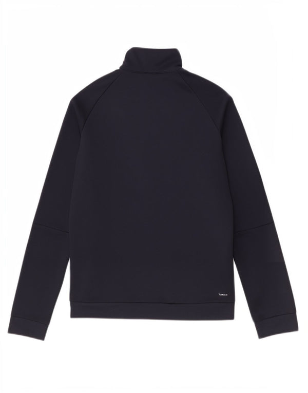 Adidas Chaqueta de Chándal para Mujer UK 12/14 Medium Azul Marino Deportes