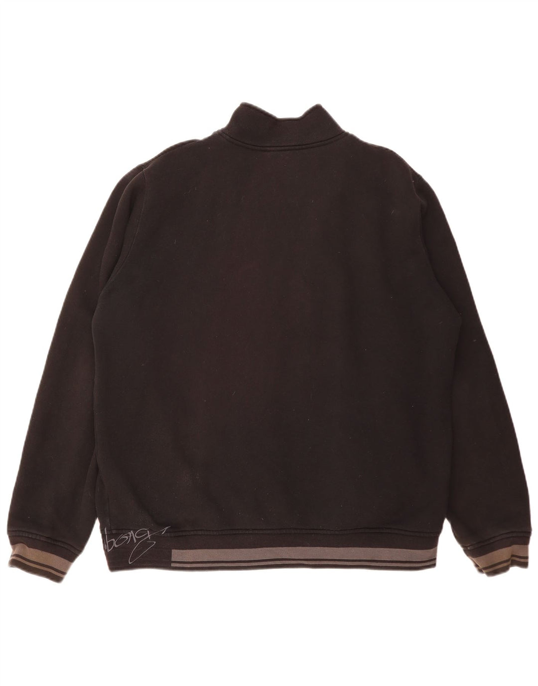Billabong Hombre Chándal Top Chaqueta XL Algodón Negro