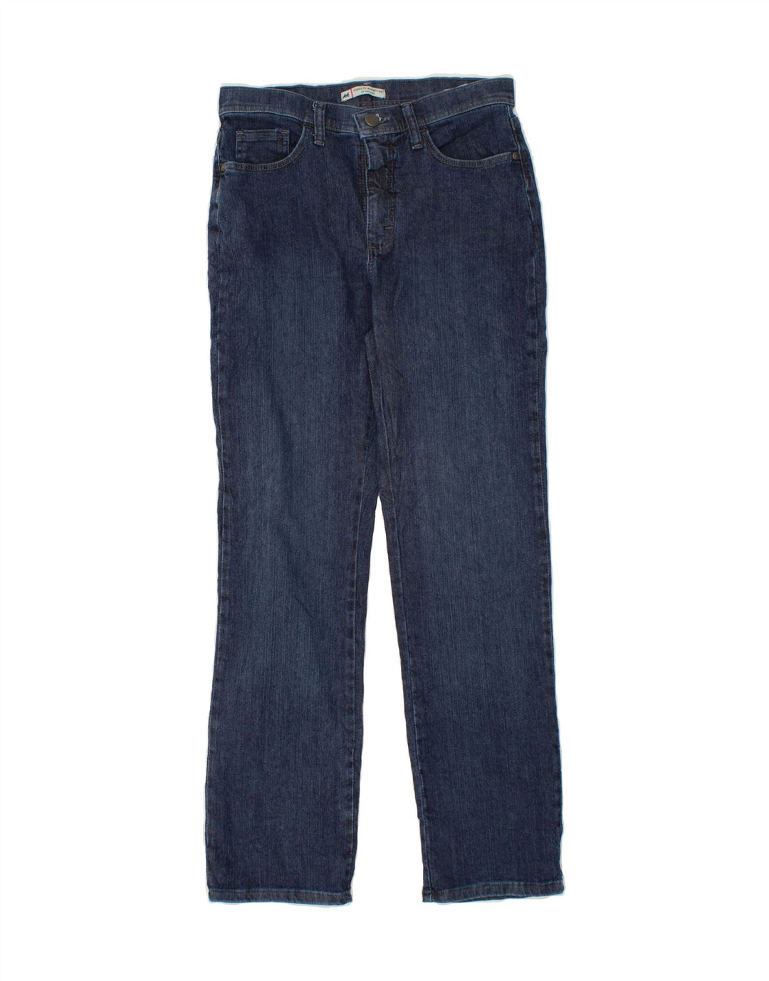 LEE Womens Classic Fit Straight Jeans US 8 Medium W27 L29  Navy Blue Vintage Lee and Second-Hand Lee from Messina Hembry 