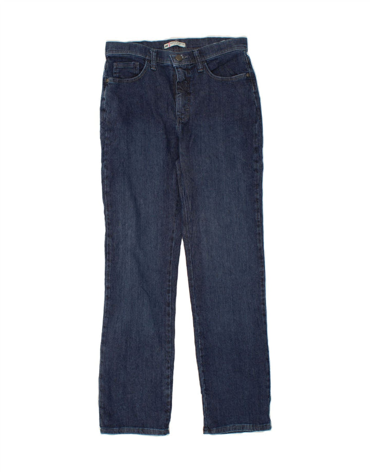 LEE Womens Classic Fit Straight Jeans US 8 Medium W27 L29  Navy Blue Vintage Lee and Second-Hand Lee from Messina Hembry 