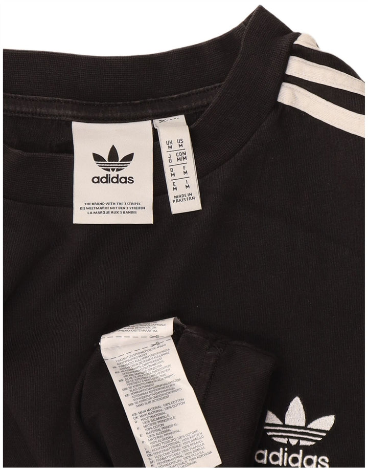 Camiseta Adidas Hombre Top Medium Negro Algodón