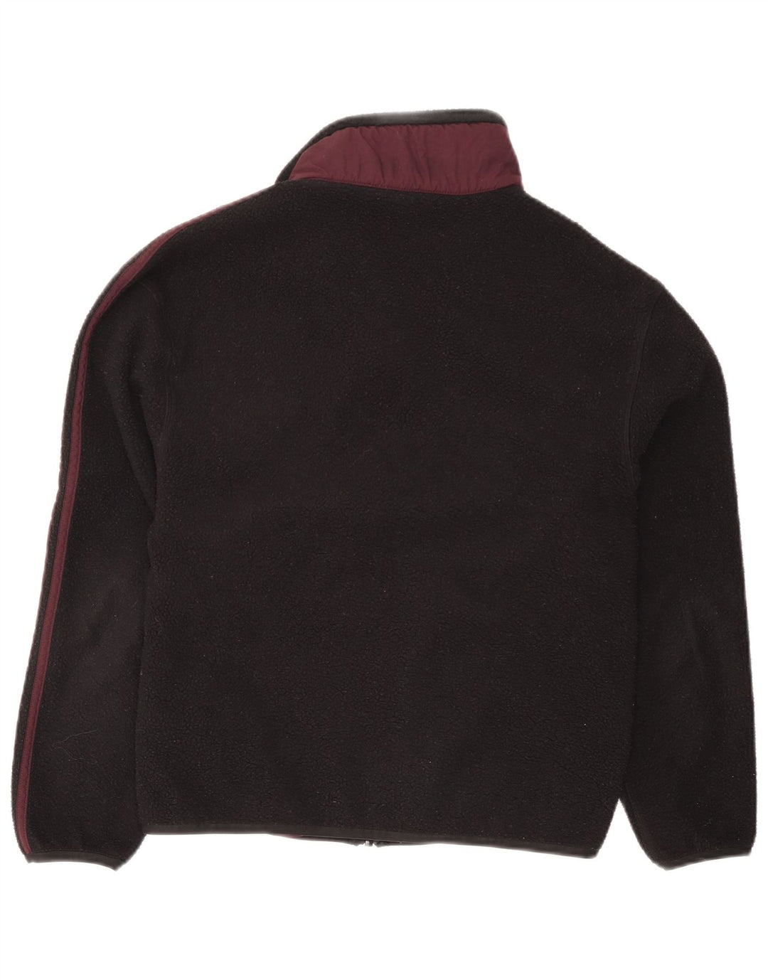 Adidas Chaqueta polar para hombre UK 36 Small Black Colourblock Poliéster
