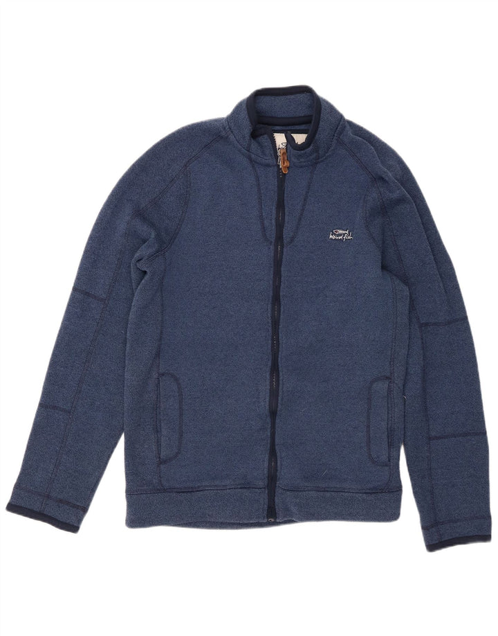 Weird Fish Chándal para hombre Chaqueta superior Poliéster moteado azul grande