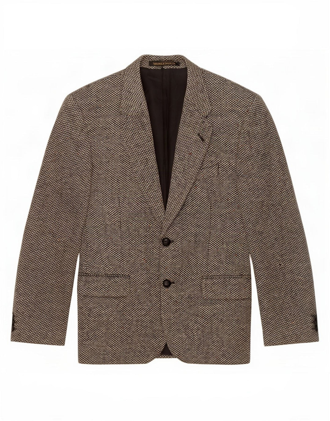 Marks & Spencer Chaqueta Blazer Corta de 2 Botones para Hombre UK 38 Verde Medio