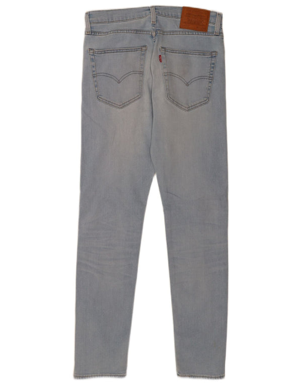 Levi's Hombre 512 Vaqueros Slim Cónicos Desgastados W31 L31 Algodón Azul