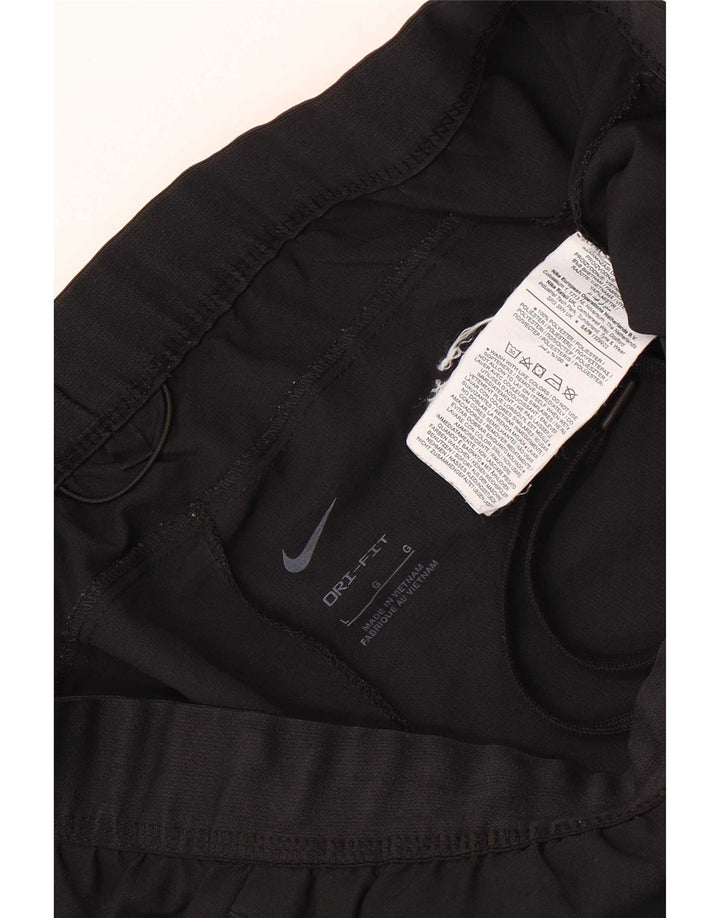Nike Hombre Dri Fit Chándal Pantalones Joggers Grande Poliéster Negro
