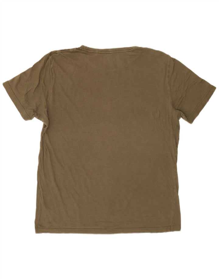 Puma - Camiseta gráfica para hombre, talla grande, color caqui