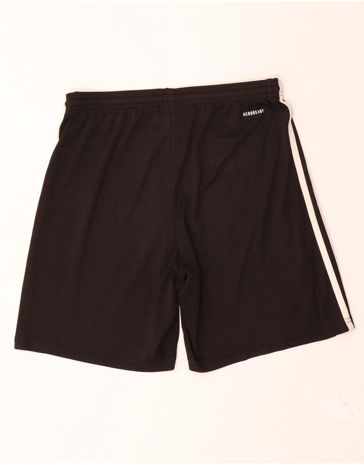 ADIDAS Pantalones cortos deportivos Aeroready para hombre Poliéster negro mediano