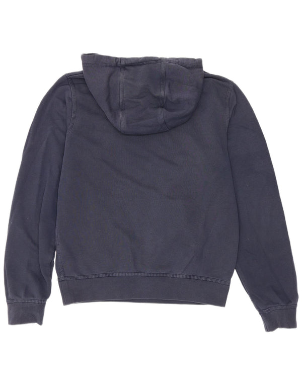 Nike - Sudadera con capucha para hombre, talla pequeña, algodón azul marino
