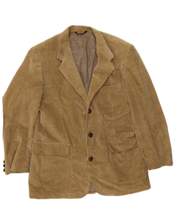 Orvis Chaqueta tipo blazer de pana con 3 botones para hombre UK 42 XL Beige