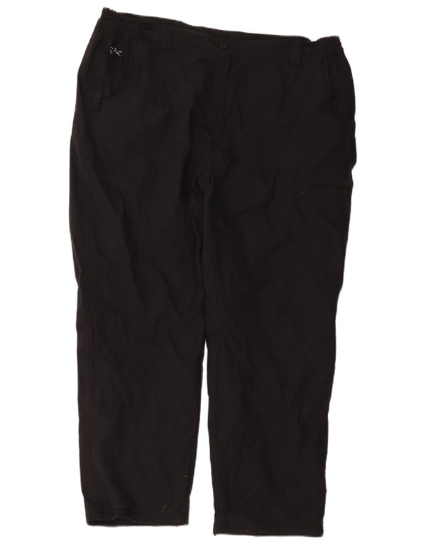 Pantalón cortavientos para mujer Mountain Warehouse UK 18 XL W40 L29 Negro