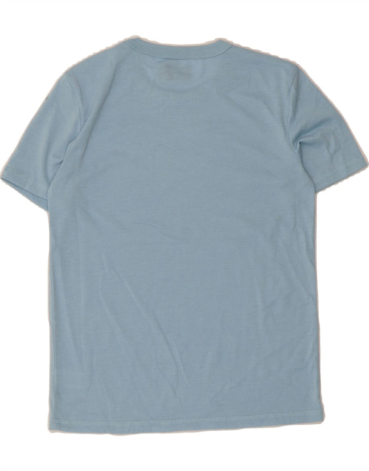 EDDIE BAUER Boys T-Shirt Top 10-11 Years Medium Blue Polyester Vintage Eddie Bauer and Second-Hand Eddie Bauer from Messina Hembry 