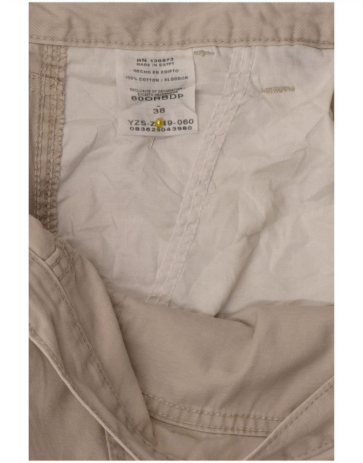 Wrangler Pantalones cortos cargo para hombre W38 XL Algodón beige