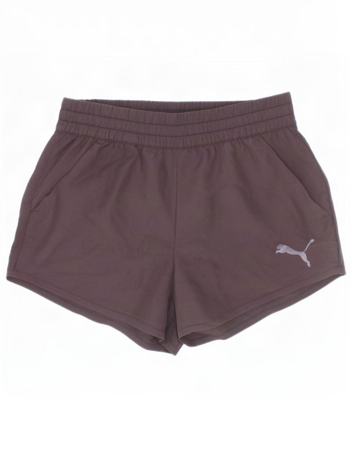 Puma Pantalón Corto Deportivo Niña 13-14 Años Negro Poliéster