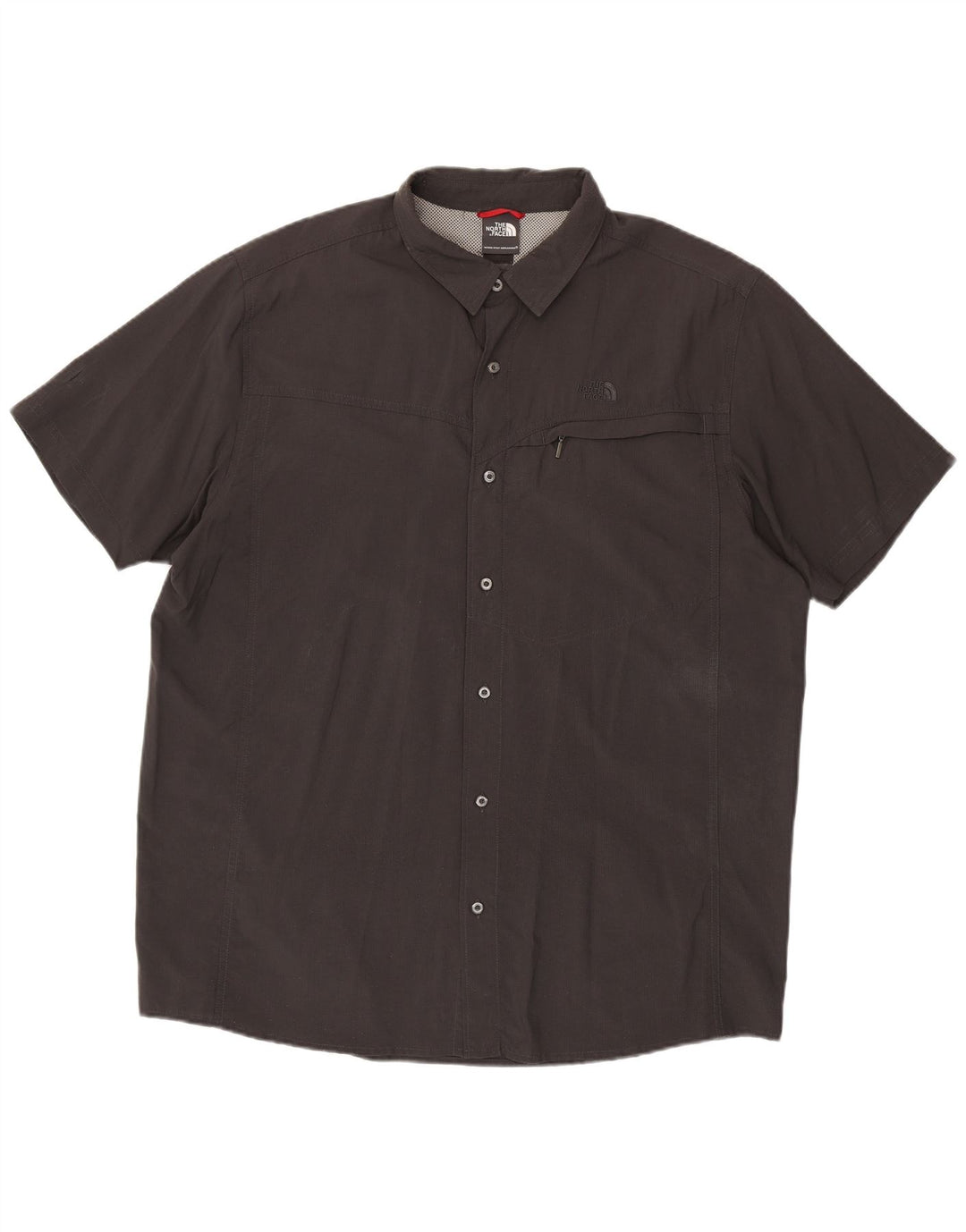 The North Face Camisa Manga Corta Hombre 2XL Nylon Gris