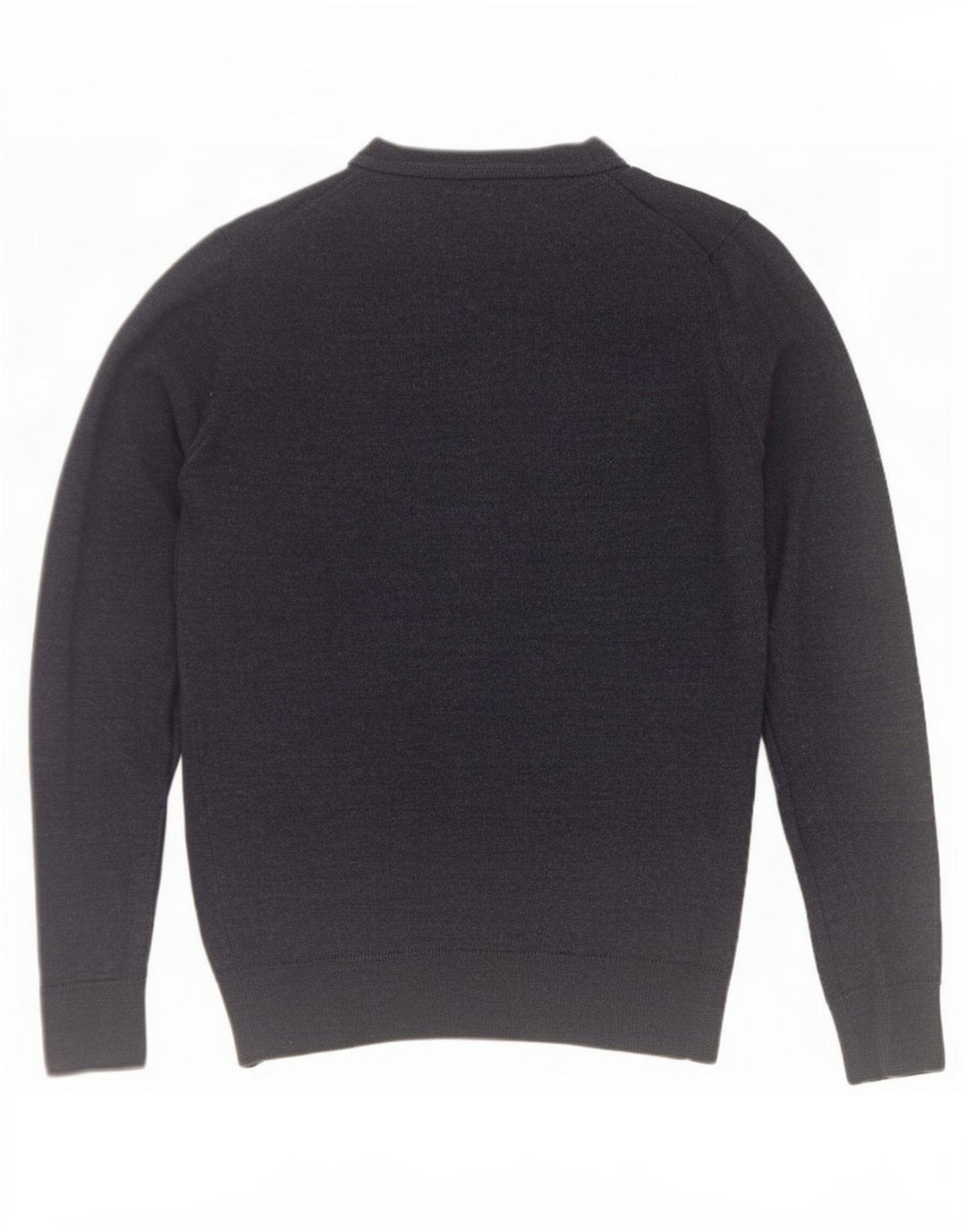Zara Hombre Jersey Cuello Redondo Jersey Small Lana Azul Marino