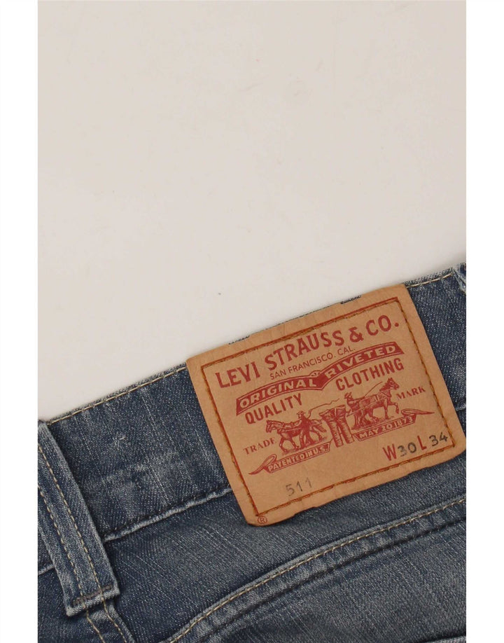 Levi's Hombre 511 Vaqueros Slim W30 L34 Azul