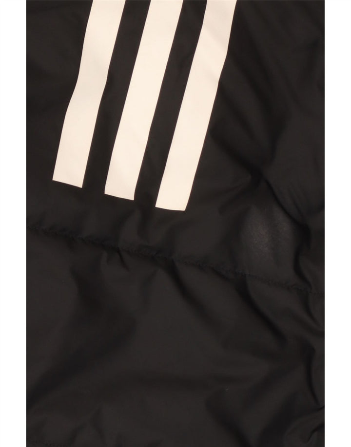 Adidas Chaqueta acolchada para hombre UK 36 Small Negro Poliéster