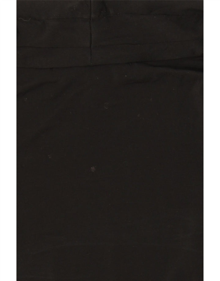 Max Mara Blusa sin mangas para mujer UK 20 2XL Viscosa negra