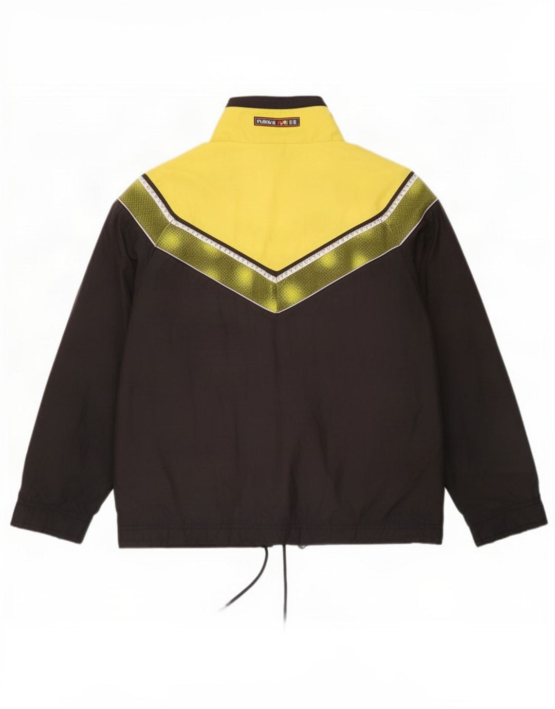 Rukka Hombre Chándal Top Chaqueta Mediano Negro Colorblock
