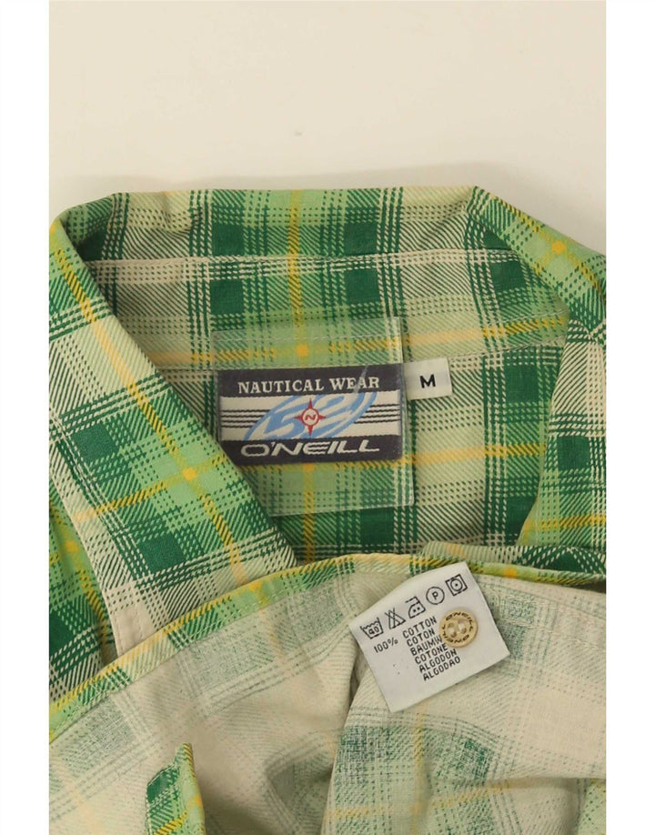 Camisa O'Neill Hombre Algodón A Cuadros Verde Medio